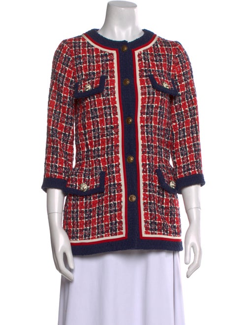 Gucci 2018 Tweed Evening Jacket