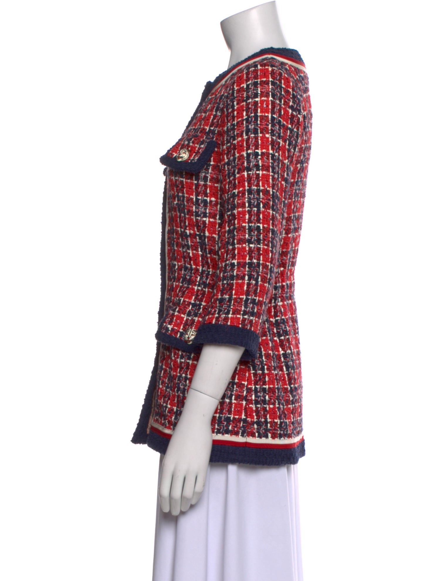 Gucci 2018 Tweed Evening Jacket