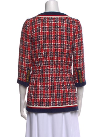 Gucci 2018 Tweed Evening Jacket