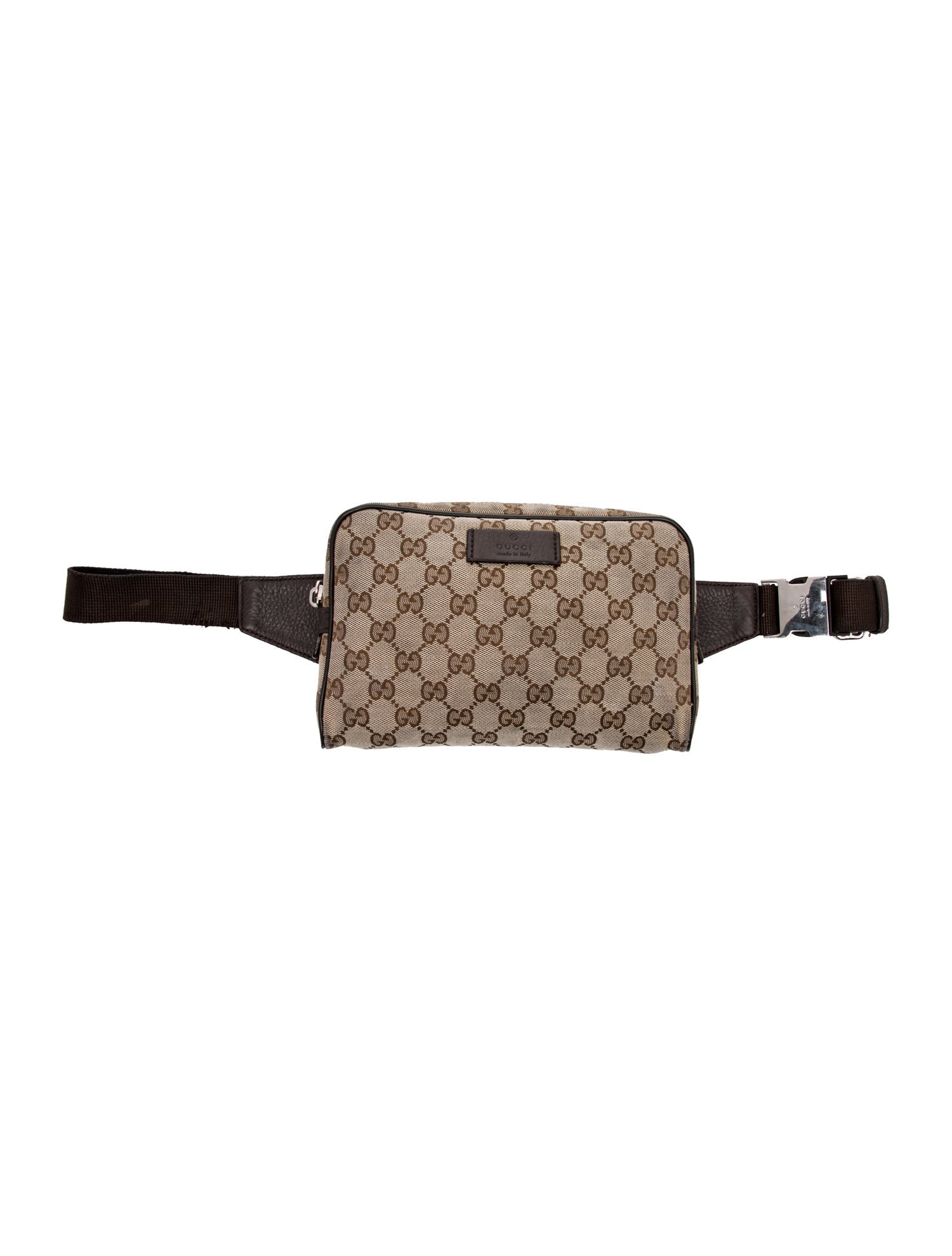 Gucci GG Canvas Belt Bag Vintage
