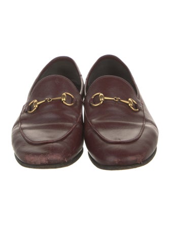 Gucci Foldable Slim Horsebit Loafer Horsebit Accent Loafers