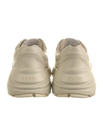 Gucci Leather Printed Sneakers