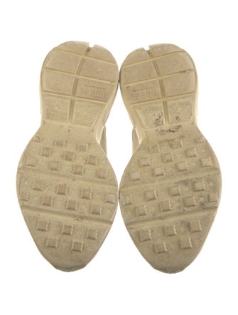 Gucci Leather Printed Sneakers