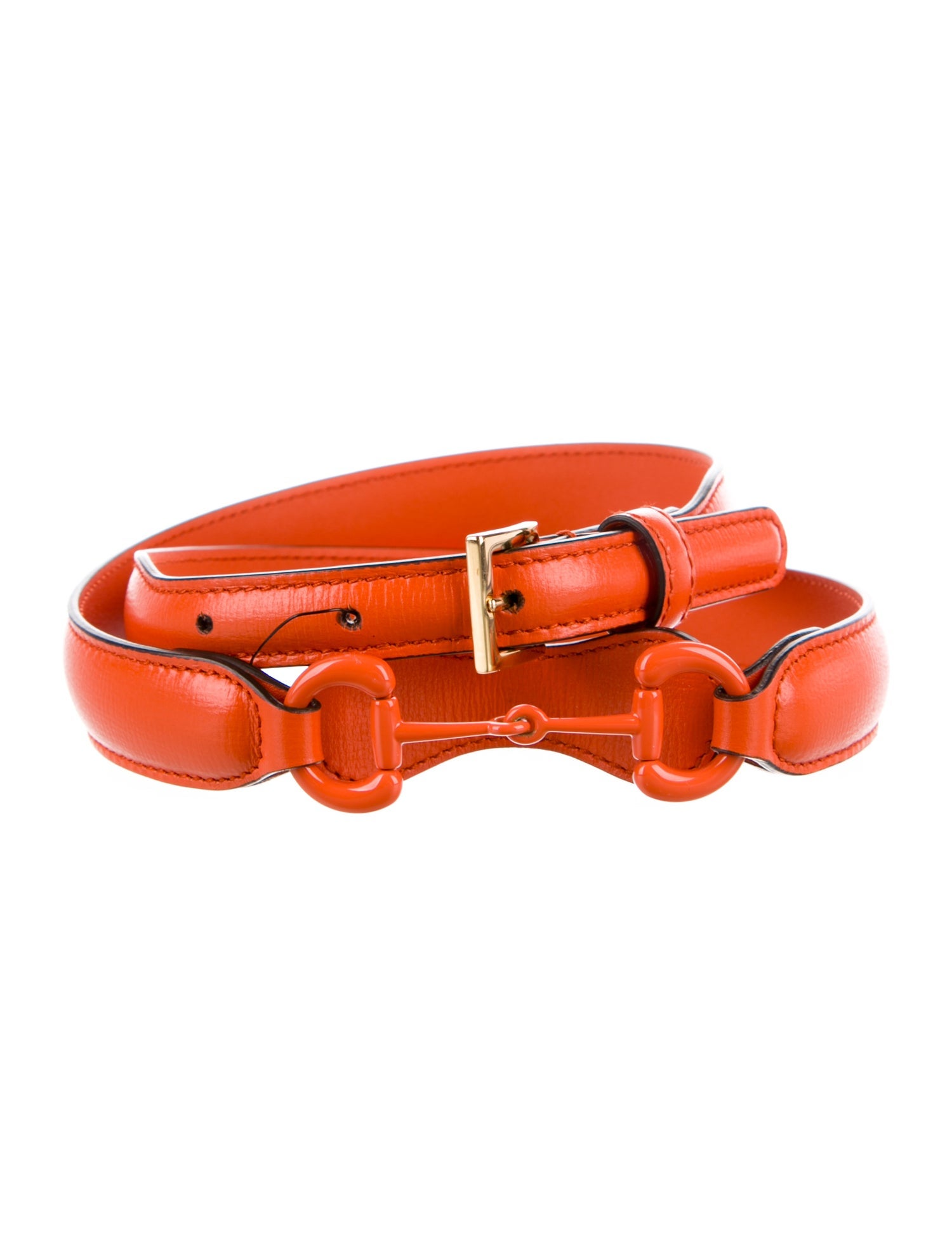 Gucci Skinny Leather Belt
