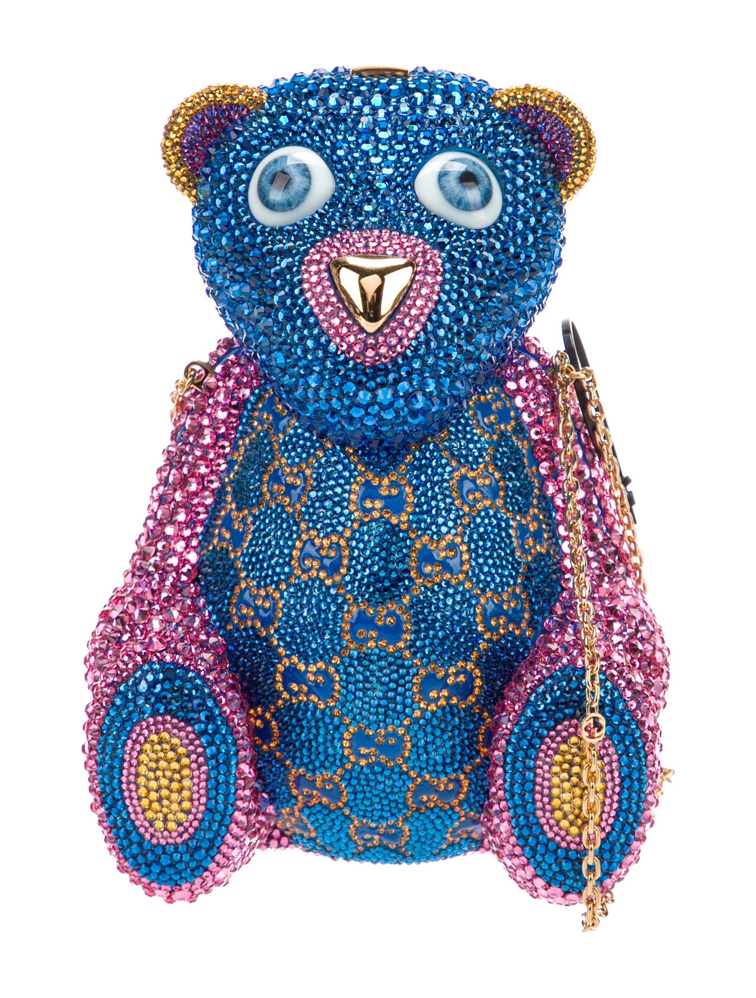 Gucci Crystal Teddy Bear Minaudière