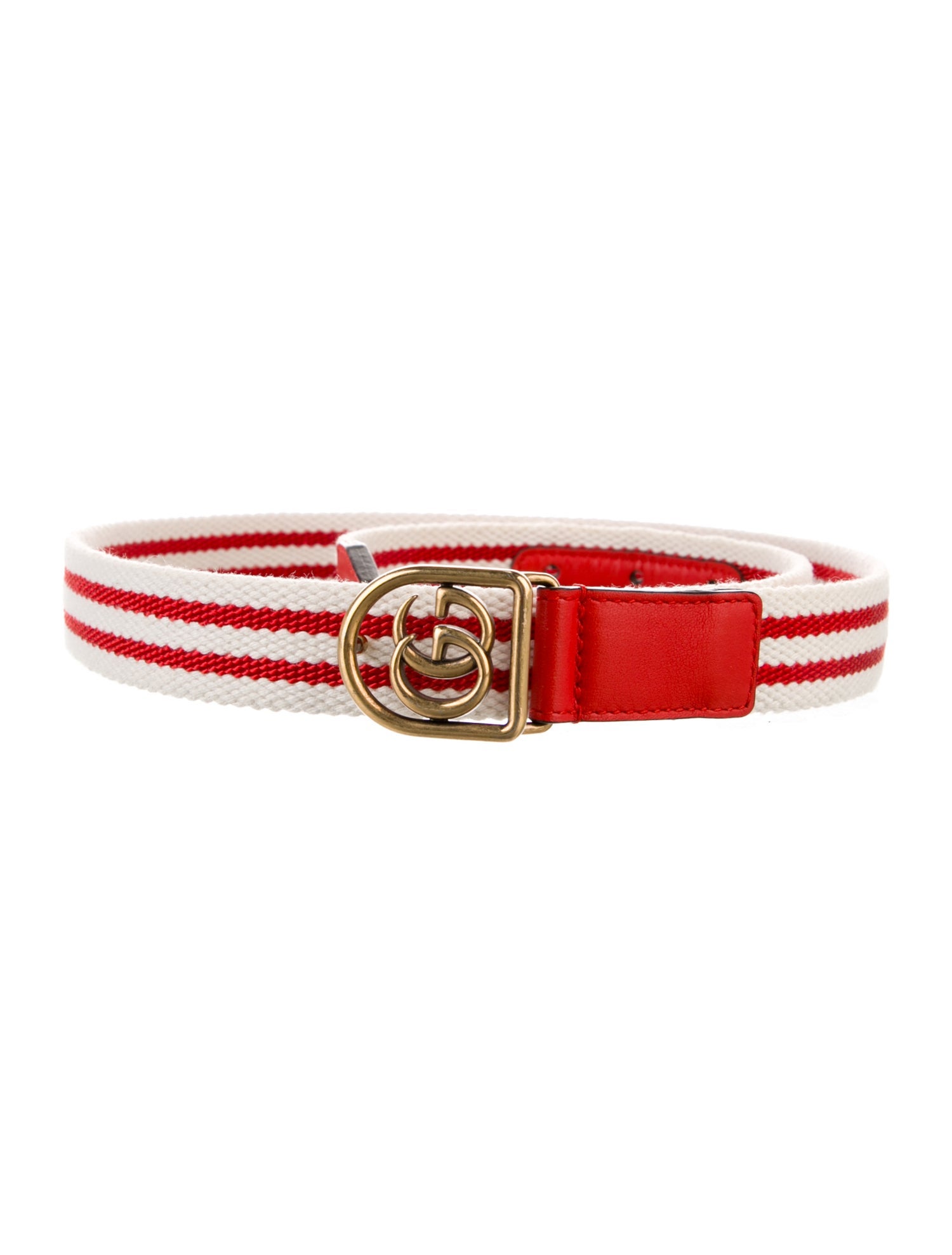 Gucci Skinny Canvas Belt