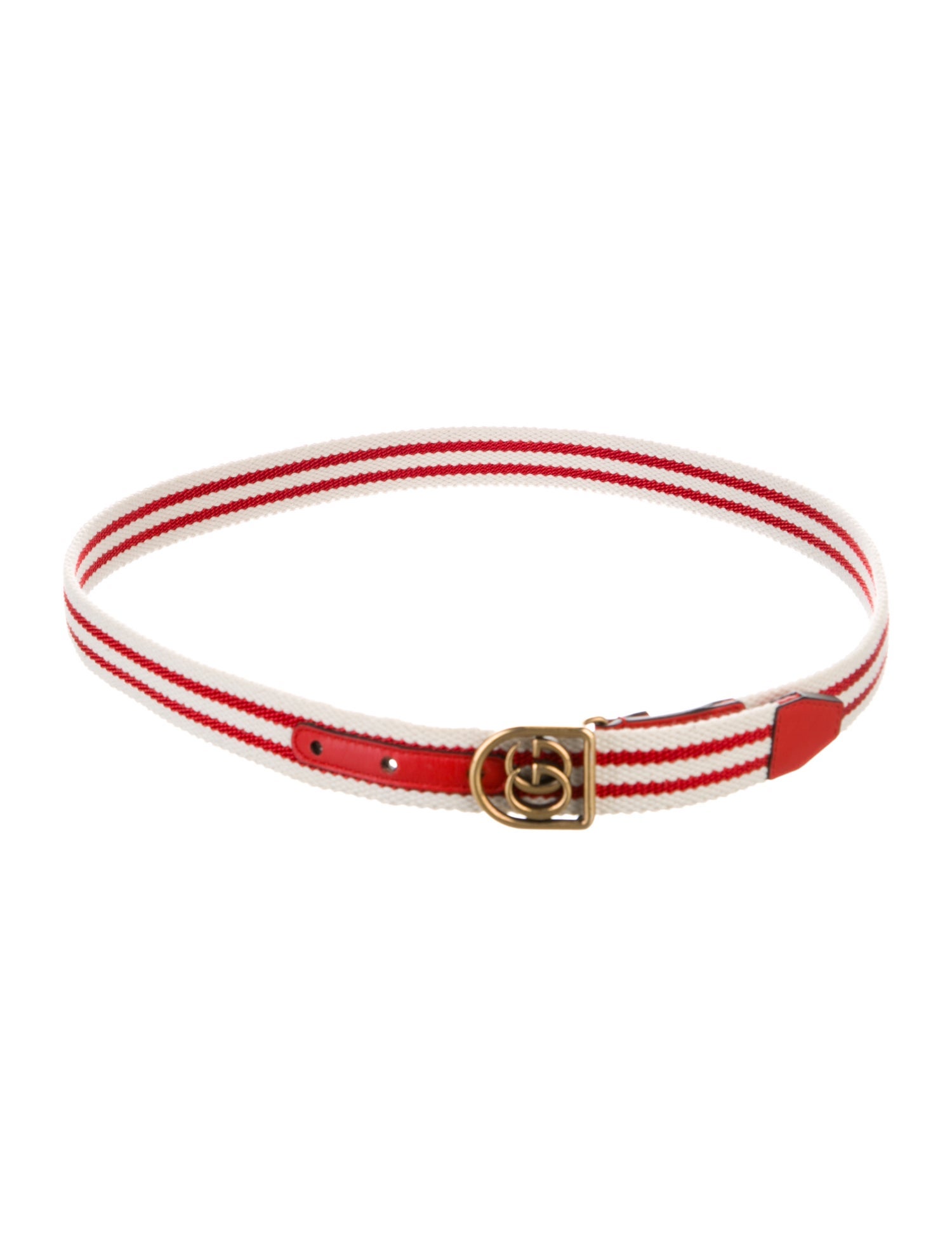 Gucci Skinny Canvas Belt