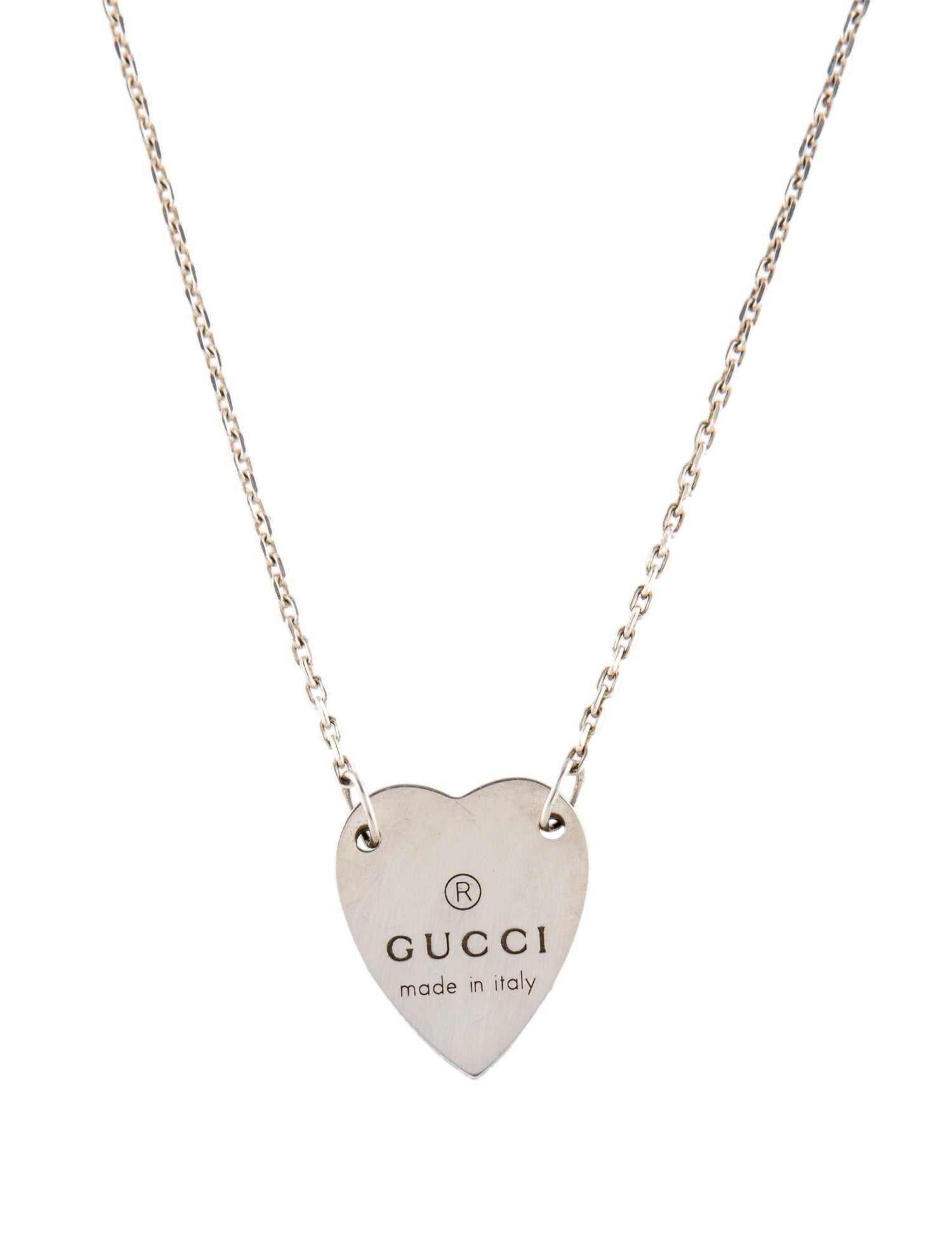 Gucci Heart Pendant Necklace