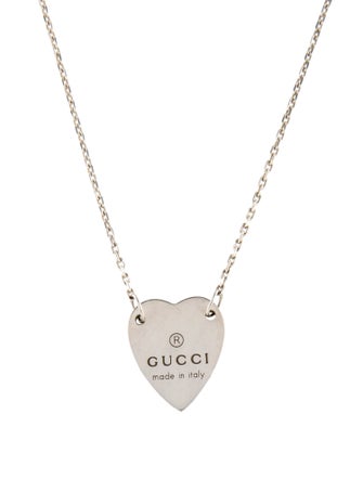 Gucci Heart Pendant Necklace