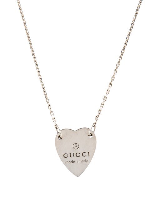 Gucci Heart Pendant Necklace