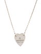 Gucci Heart Pendant Necklace