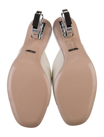 Gucci Interlocking G Logo Leather Slides