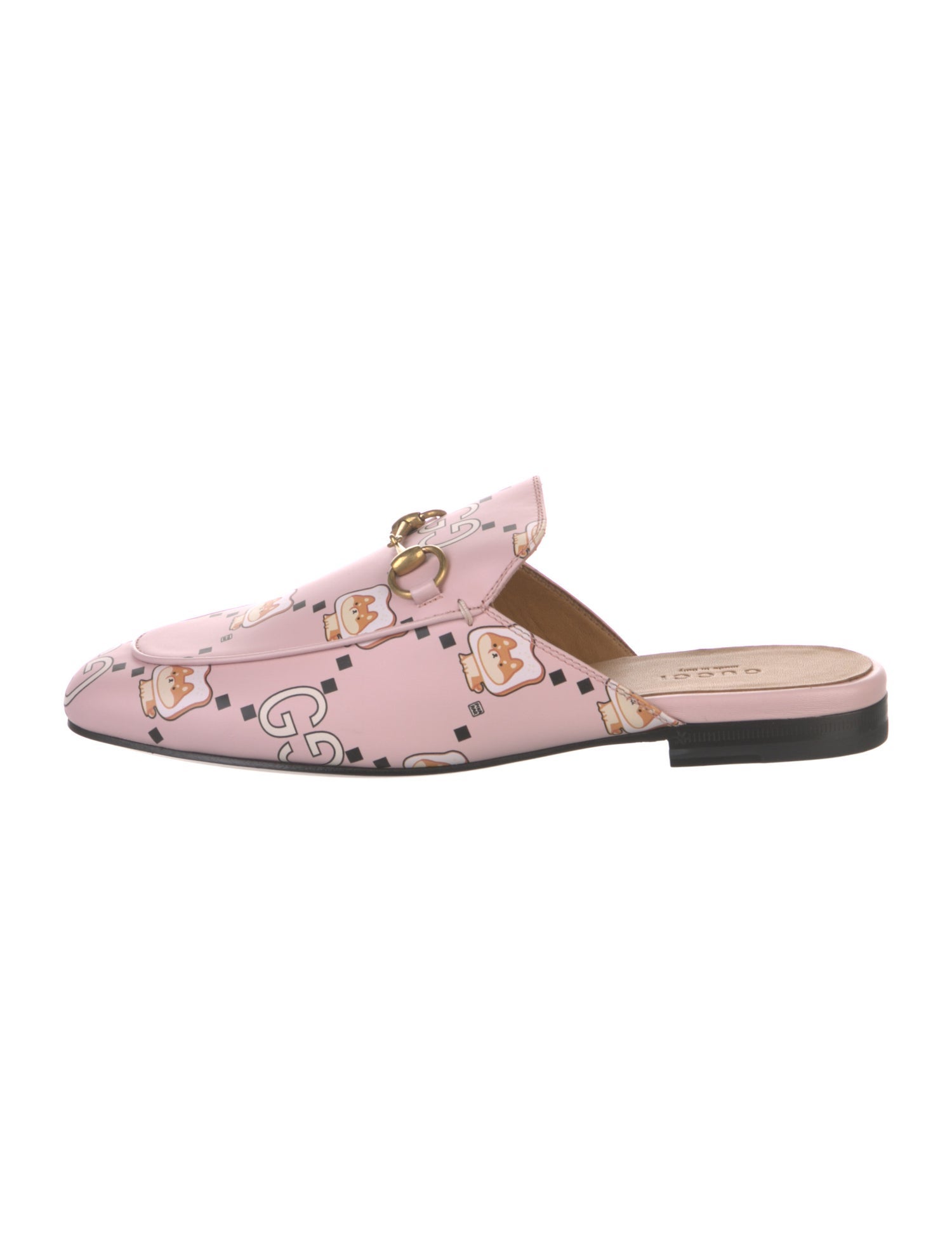 Gucci Horsebit Accent Leather Mules w/ Tags