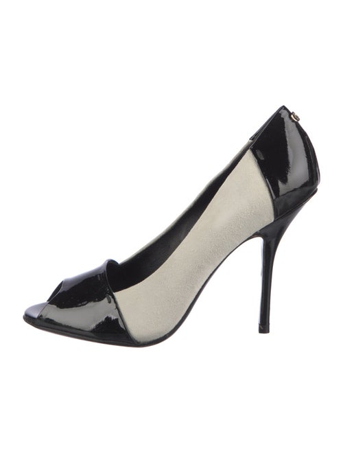 Gucci Interlocking G Logo Patent Leather Pumps