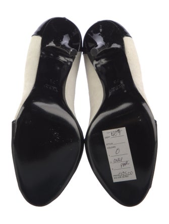 Gucci Interlocking G Logo Patent Leather Pumps