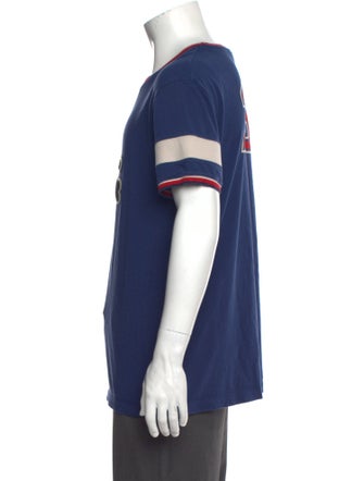 Gucci Graphic Print Crew Neck T-Shirt