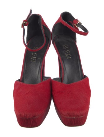 Gucci Ponyhair D'Orsay Pumps