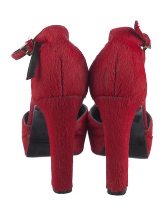 Gucci Ponyhair D'Orsay Pumps