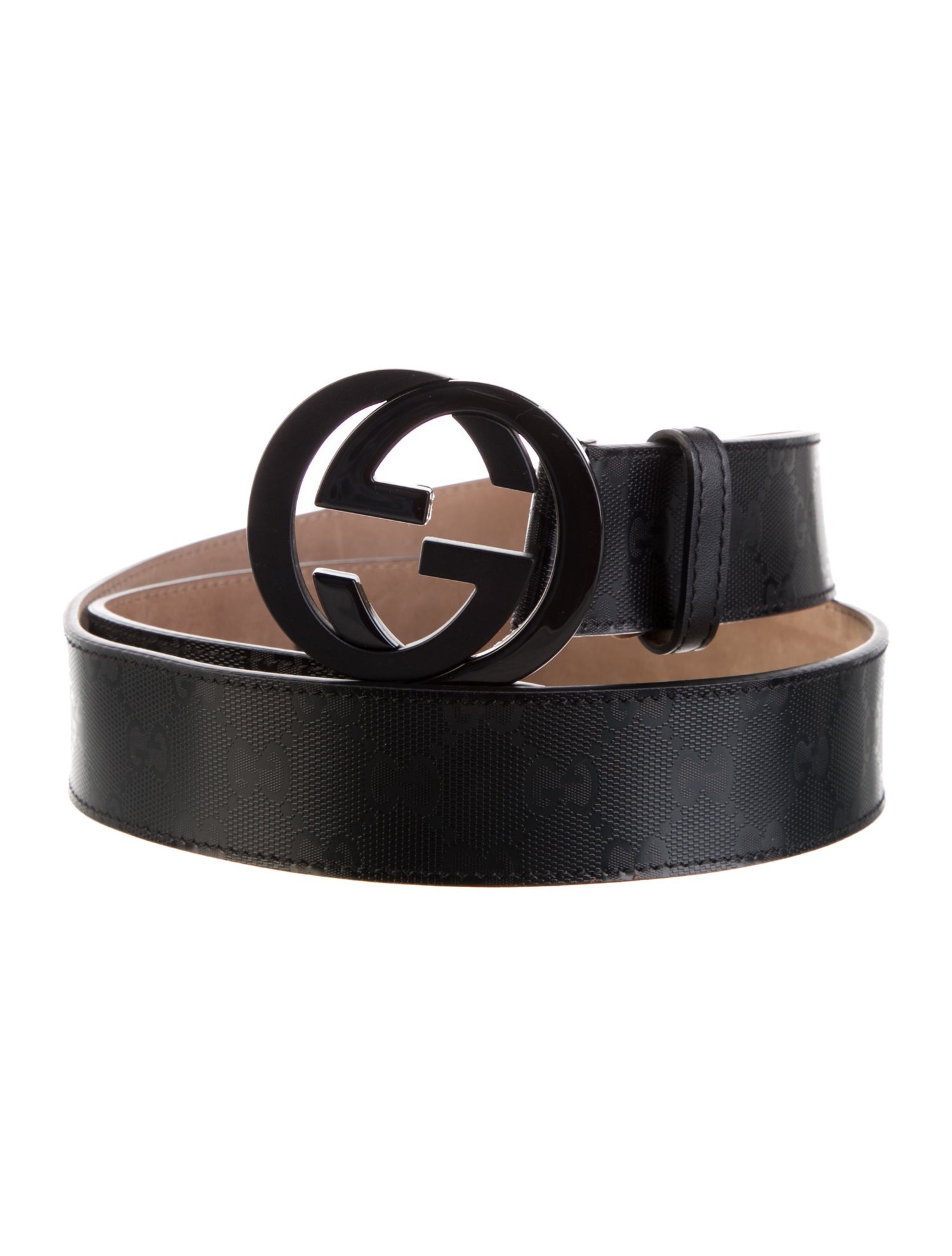 Gucci GG Imprimé PVC Belt