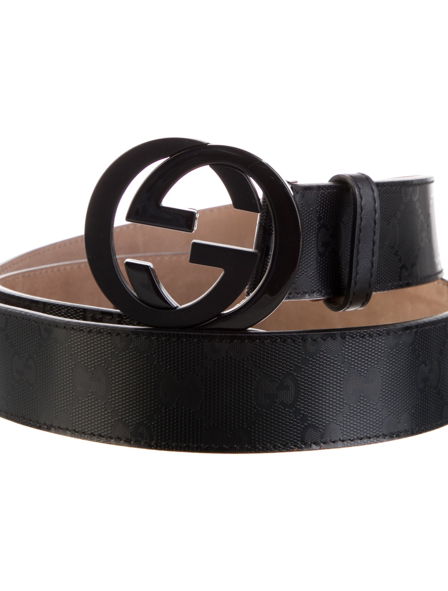 Gucci GG Imprimé PVC Belt
