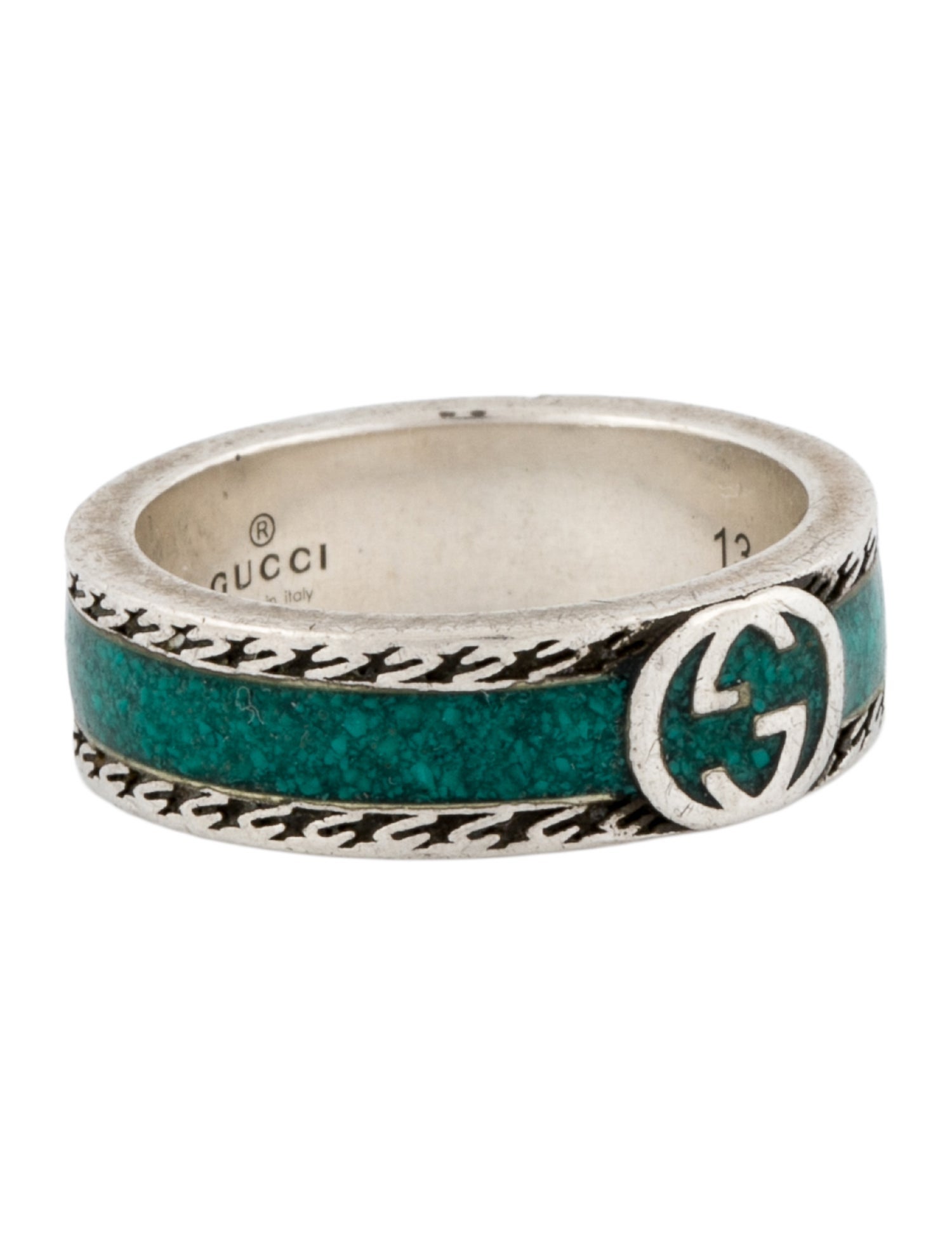 Gucci Gucci Resin Interlocking G Ring