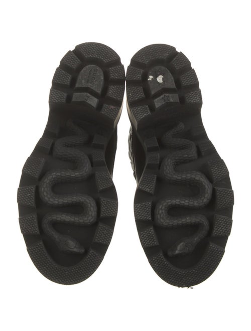 Gucci GG Supreme Combat Boots