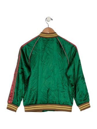 Gucci Boys' Embroidered Bomber Jacket