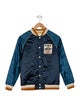 Gucci Boys' Nylon Monogram Varsity Jacket