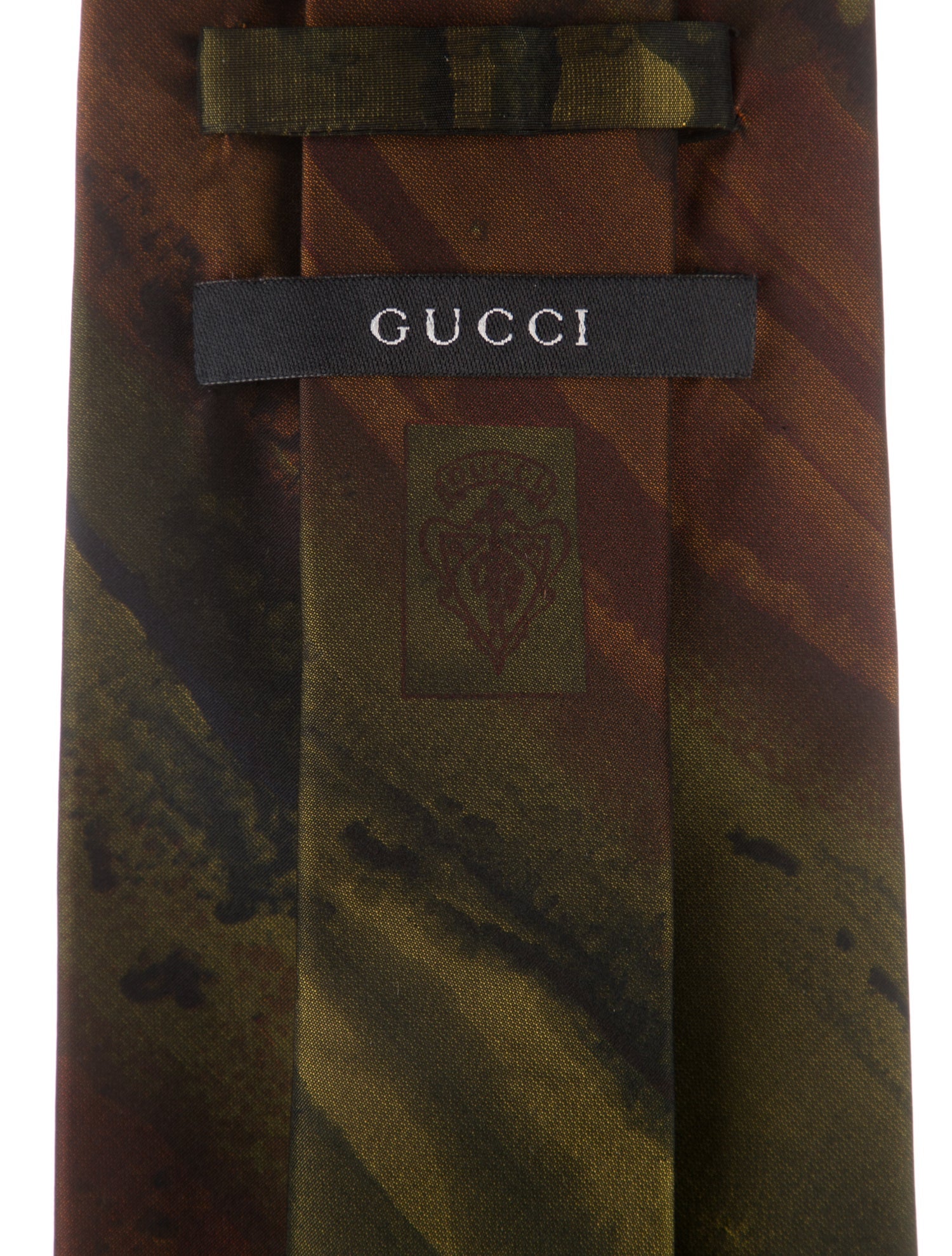 Gucci Vintage Silk tie