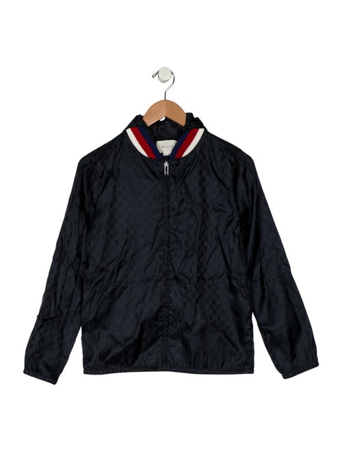 Gucci Kids' Monogram Print Windbreaker