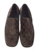 Gucci GG Logo Velvet Loafers