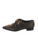 Gucci Leather Studded Accents Monk Straps