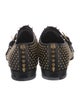 Gucci Leather Studded Accents Monk Straps