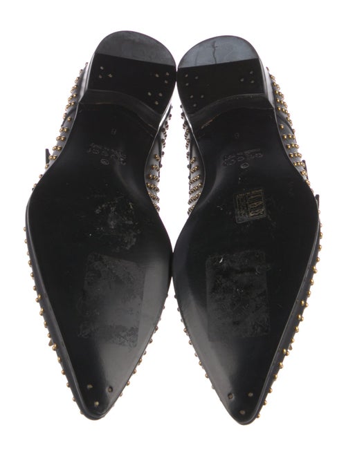 Gucci Leather Studded Accents Monk Straps