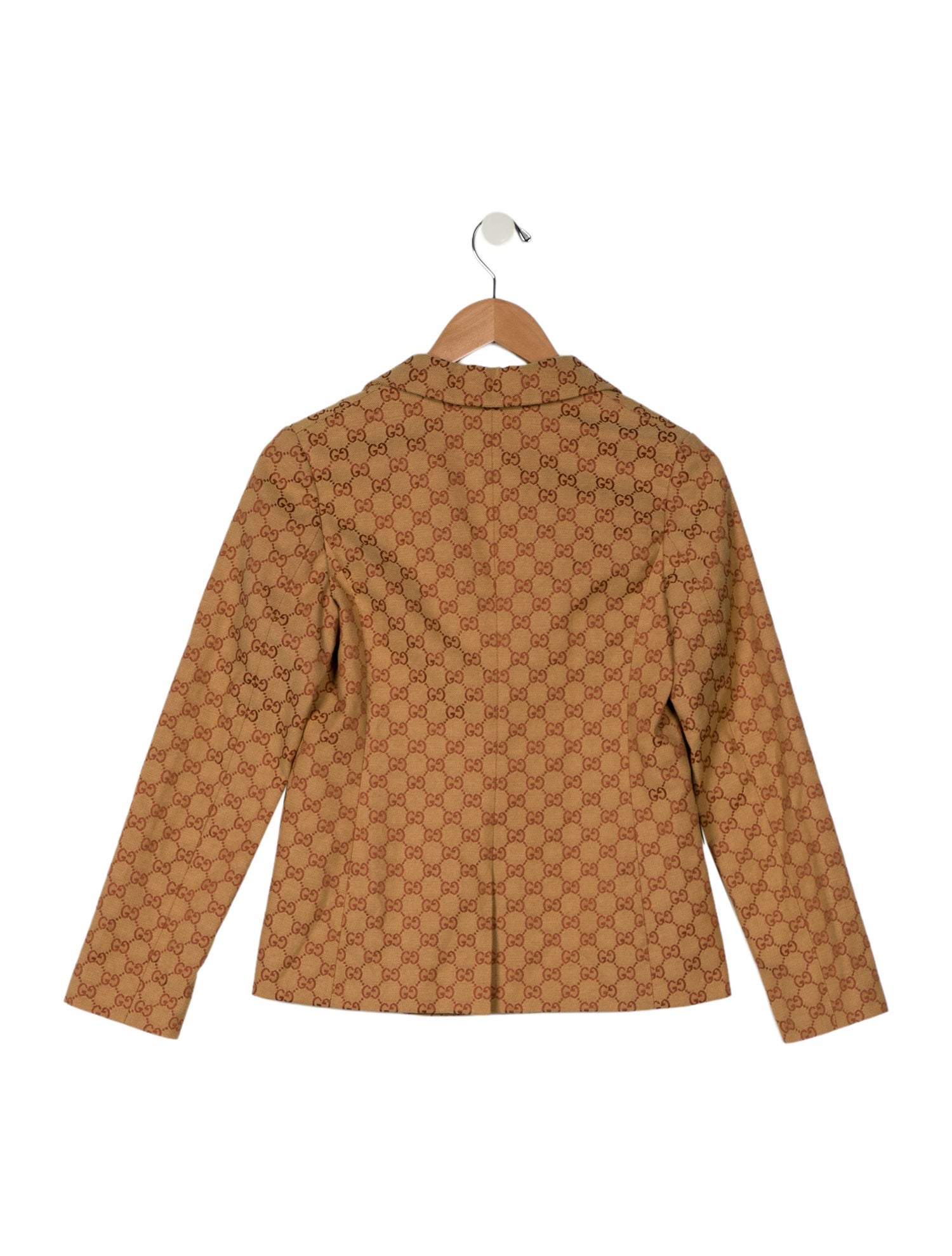 Gucci Boys' Monogram Pattern Blazer