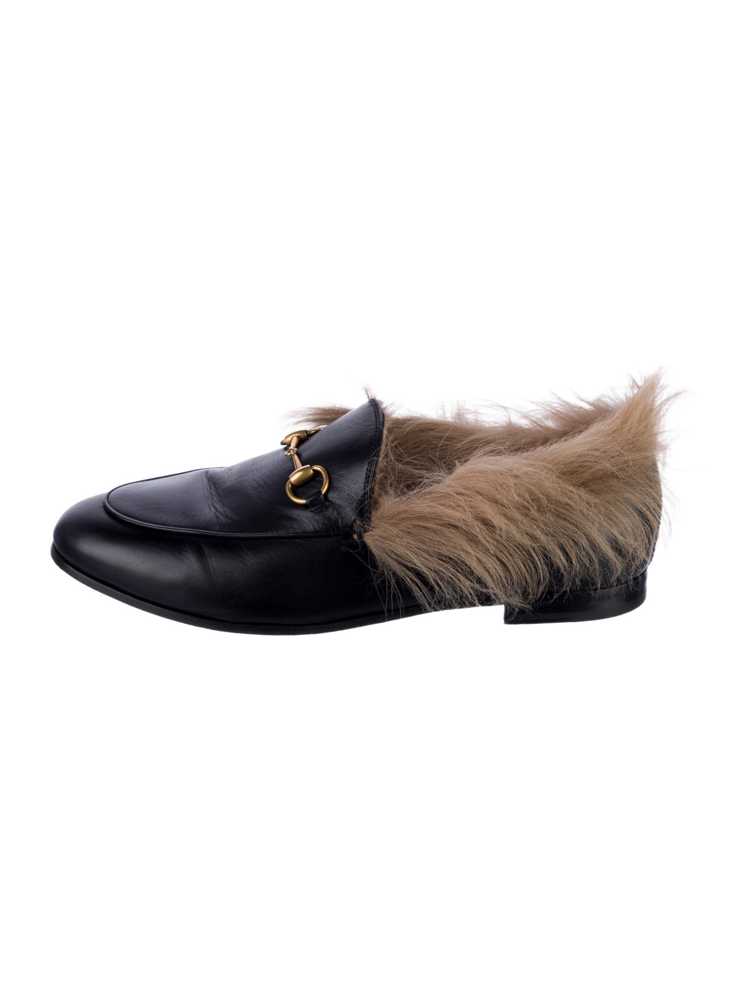 Gucci Princetown Horsebit Accent Loafers