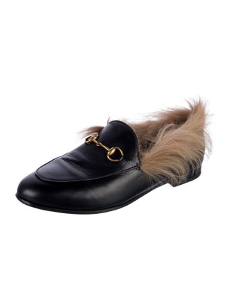 Gucci Princetown Horsebit Accent Loafers