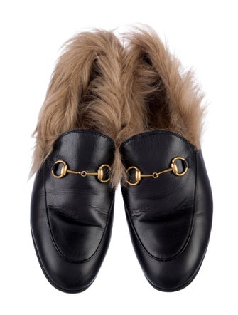 Gucci Princetown Horsebit Accent Loafers