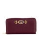 Gucci Zumi Zip Around Continental Horsebit Accent Wallet
