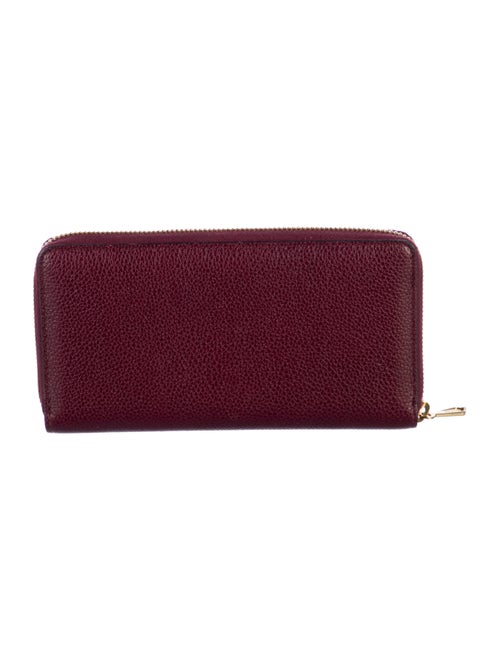 Gucci Zumi Zip Around Continental Horsebit Accent Wallet