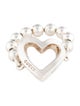 Gucci Heart Ball Chain Cocktail Ring