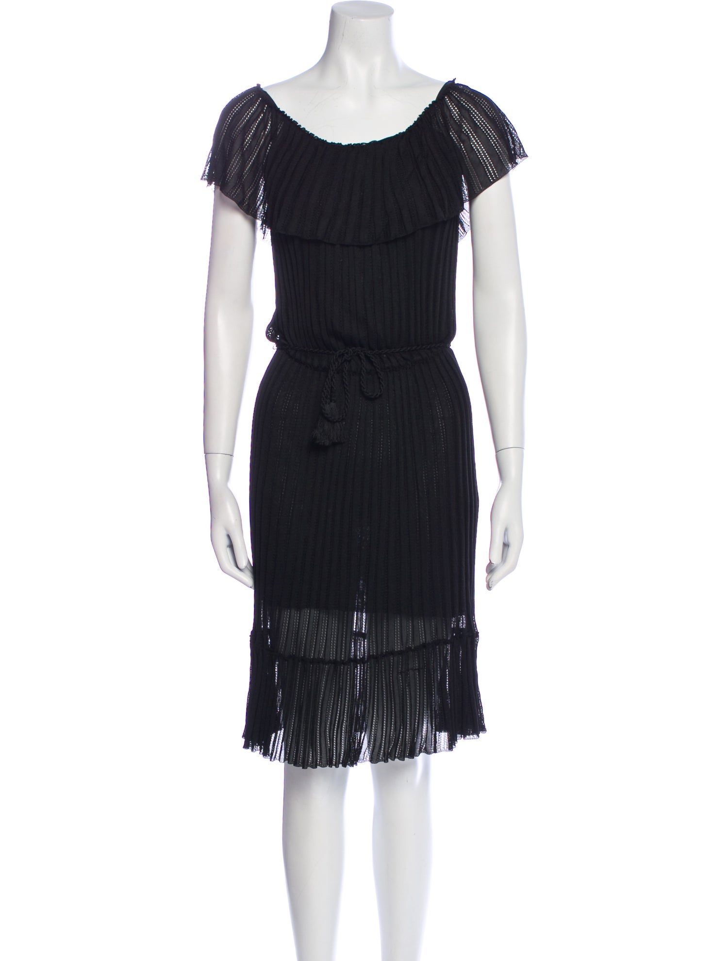 Gucci Scoop Neck Knee-Length Dress