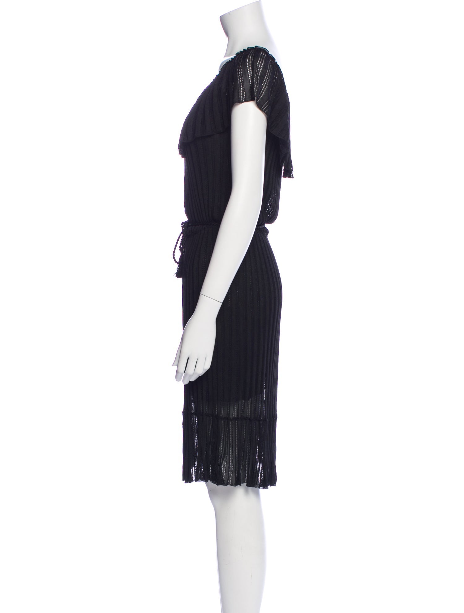 Gucci Scoop Neck Knee-Length Dress