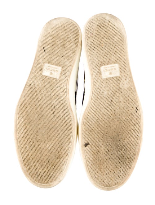 Gucci Leather Printed Sneakers