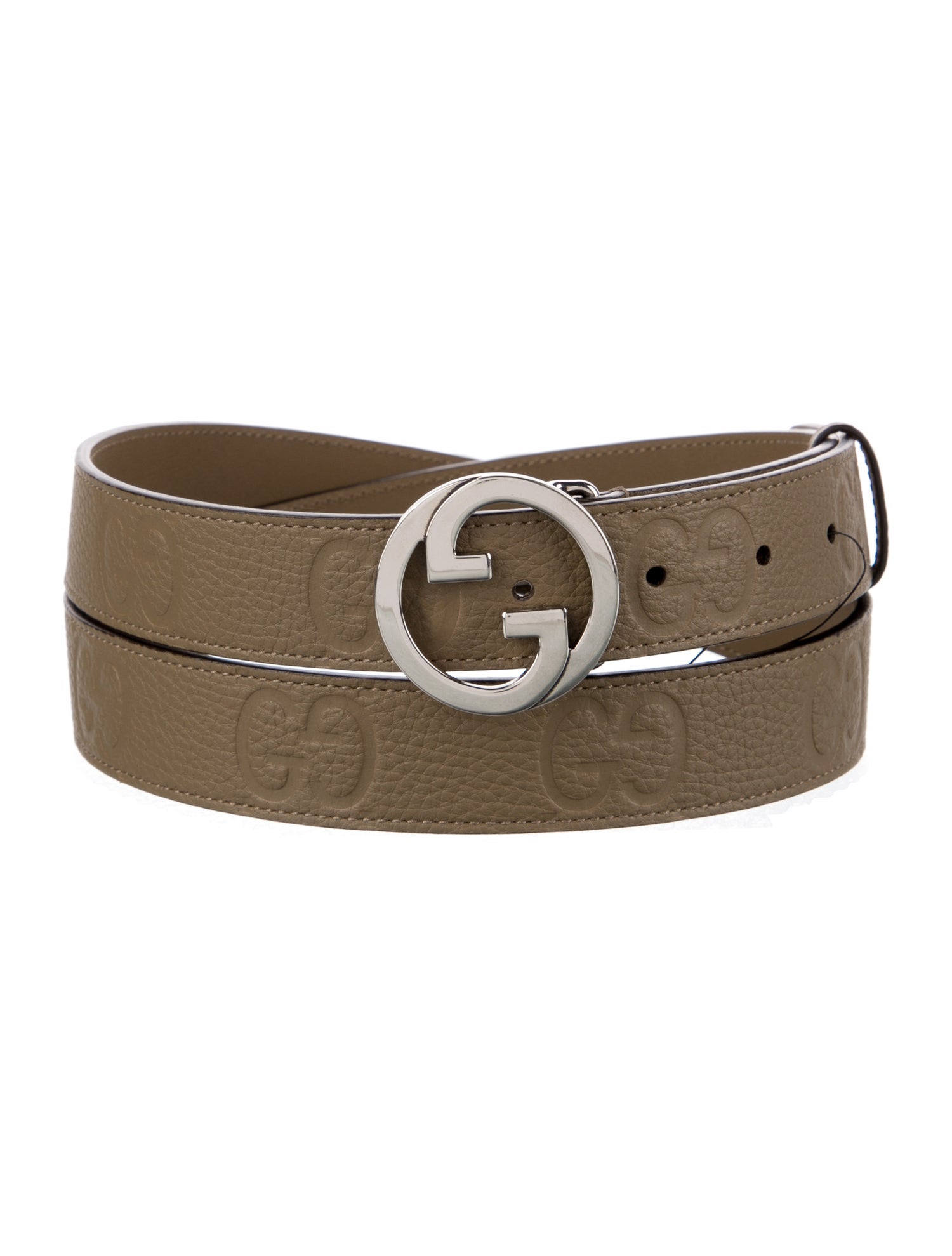 Gucci GG Logo Skinny Belt w/ Tags
