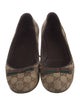 Gucci GG Canvas Canvas Ballet Flats