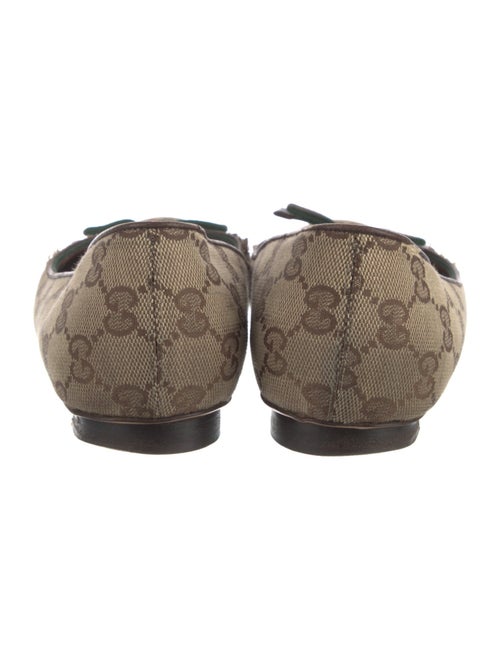 Gucci GG Canvas Canvas Ballet Flats