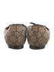 Gucci GG Canvas Canvas Ballet Flats