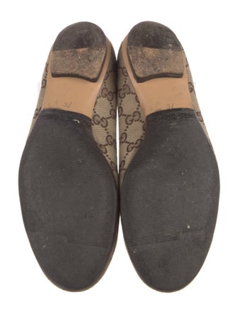 Gucci GG Canvas Canvas Ballet Flats