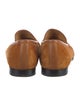 Gucci Horsebit Accent Suede Loafers
